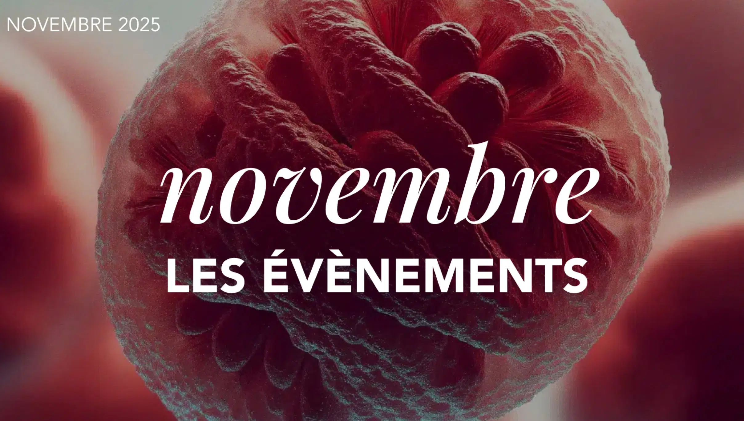 November 2025 events | Bioprojet | Paris
